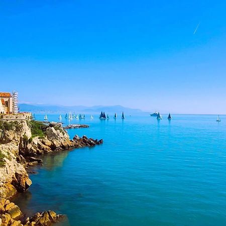 Appart'Hotel Luxe Vieil Antibes 75 M2 Avec Parking Plages A Pieds ภายนอก รูปภาพ