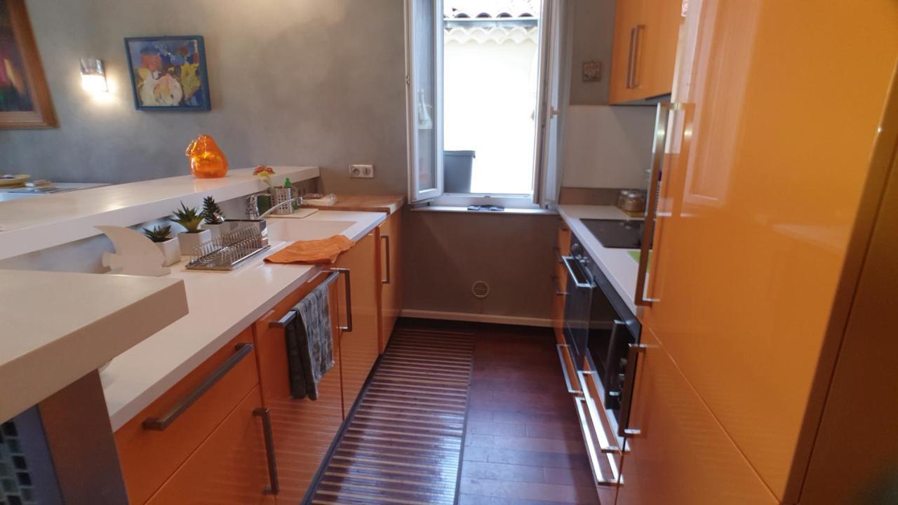 Appart'Hotel Luxe Vieil Antibes 75 M2 Avec Parking Plages A Pieds ภายนอก รูปภาพ